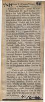 Tanner, Wilson W. (Pappy)